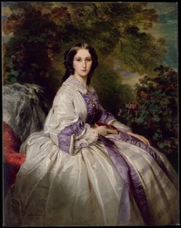 Porträt der Gräfin Maria Iwanowna Lamsdorf, geb. Beck, 1859