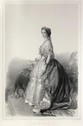 Porträt der Kaiserin Eugenie
