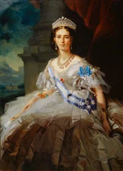 Porträt der Prinzessin Tatiana Jussupowa, 1858
