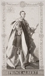 Prinz Albert (1819-61) aus `Illustrations of English and Scottish History