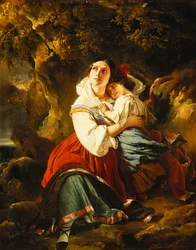 Der herannahende Sturm, 1834