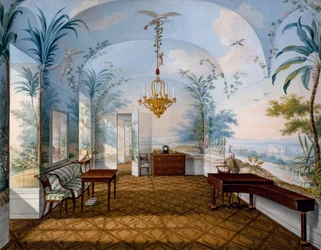 Malereisaal, Schloss Schönbrunn, bekannt als Marian Hall
