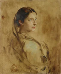 Leopoldine (?) Freifrau von Plessen-Cronstern