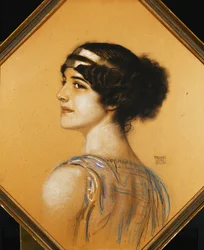 Porträt der Tochter des Künstlers, Mary