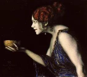 Tilla Durieux 1880-1971 als Circe, ca. 1913