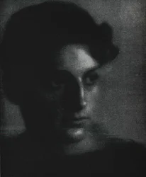 Männerkopf, um 1903