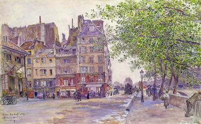 Der Quai des Orfèvres, 1906