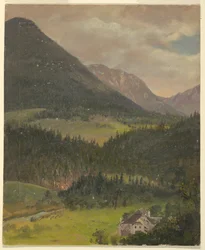 Landschaft der Bayerischen Alpen