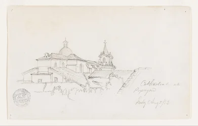 Kathedrale in Popayan, Kolumbien