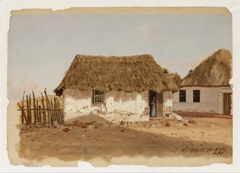 Kolumbien, Barranquilla, Zwei Häuser