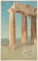 Säulen des Parthenon, Athen