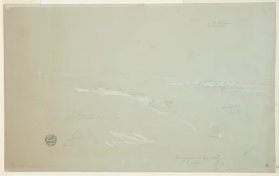 Damaskus, Syrien, von Nordwesten gesehen, Teil 1