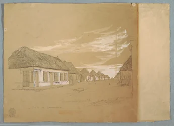 Calle de Commerce, Barranquilla, Kolumbien, Mai 1853