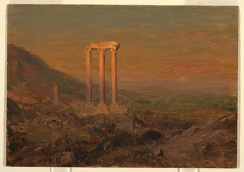 Zeichnung, Klassische Ruinen, Syrien, Mai 1868