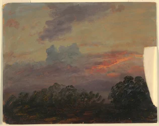 Wolkenstudie, 1860–70