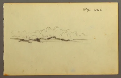 Zeichnung, Wolken, 1844