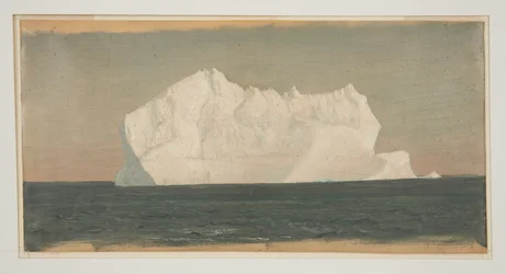 Schwimmender Eisberg, Juni oder Juli 1859