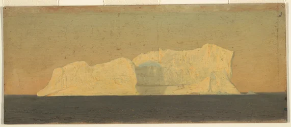 Schwimmender Eisberg, Labrador, Juni oder Juli 1859