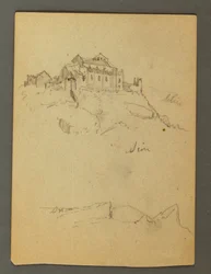Befestigung von Klippen, Sion, Rhonetal, möglicherweise 1868