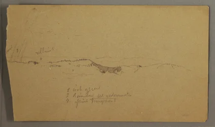 Hügel, Regenbogen, möglicherweise 1865–66