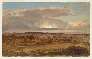 Zeichnung, Hudson Valley, April 1867