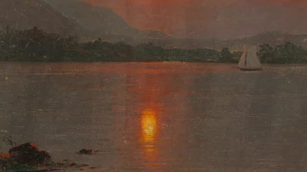 Lake Millinocket, Sonnenuntergang, 1870–80