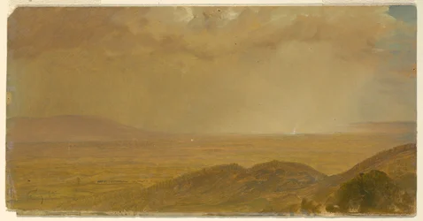 Zeichnung, Landschaft, Mai 1865