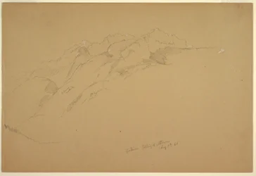Landschaften zwischen Golling und Abtenau, 5. August 1868