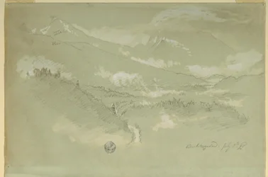Landschaften, Umgebung von Berchtesgaden, 1868