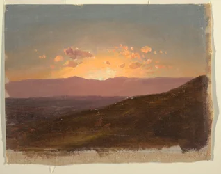 Blick über das Hudson Valley, 14. August 1867?