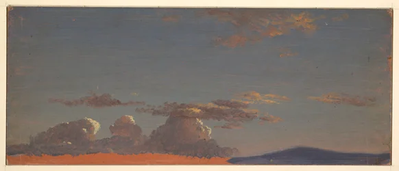 Maine? Himmelsstudie, ca. 1868–69