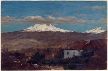 Berg Chimborazo von Riobamba, Ecuador