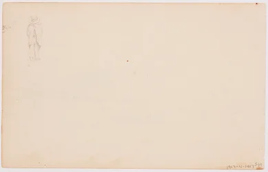 Zeichnung, Berglandschaft bei Sonnenuntergang, 1865