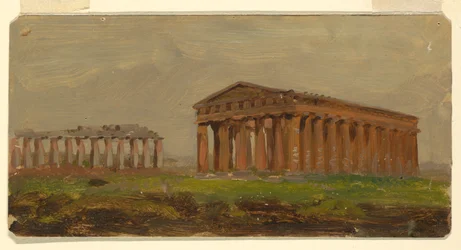 Paestum, Tempel des Neptun, 1868