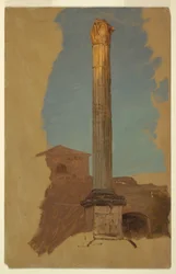 Rom, klassische Säule, 1868–69
