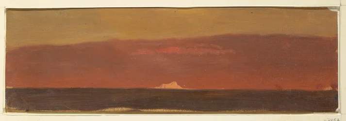 Meereslandschaft mit Eisberg, 1859