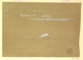 Sincholagua, Morgen, vom Sonnentempel, Quito, 24. Juni 1857