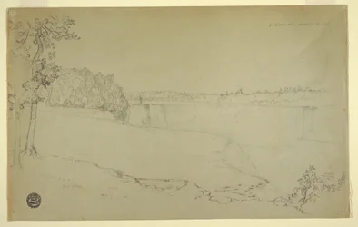 Studien: Die Niagarafälle, wahrscheinlich 1856