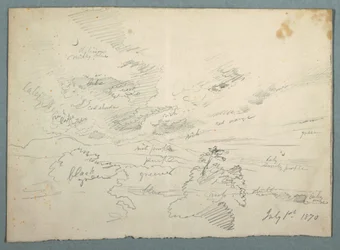 Sonnenuntergang von Olana