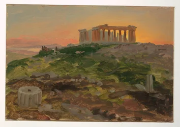 Der Parthenon von Südosten, April 1869
