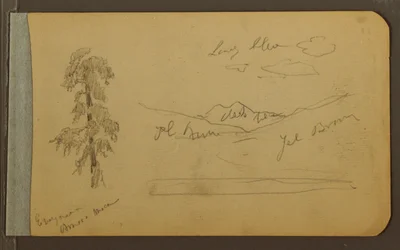 Baum, Berge, 1889