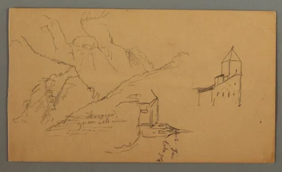 Zwei Kirchen, Tal, Wasserfall
