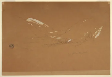 Tal "nahe Golling," Österreich, 5. August 1868