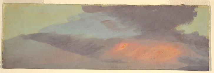 Sonnenuntergang Wolkenstudie