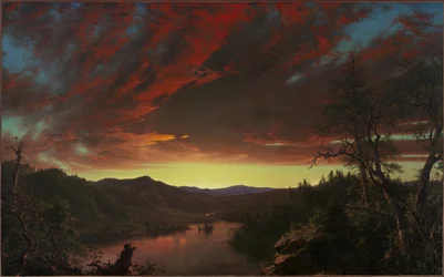 Dämmerung in der Wildnis