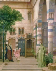Altes Damaskus, Jüdisches Viertel oder Zitronen sammeln, ca. 1873-74