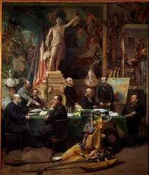 Die Delegierten der Kolonien im November 1892