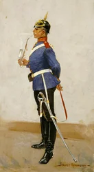 Infanterieoffizier, Paradeuniform