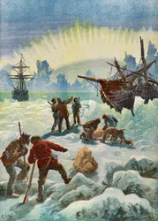 Entdeckung der Überreste des norwegischen Schiffs 