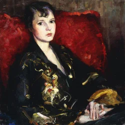 Figur im Kimono